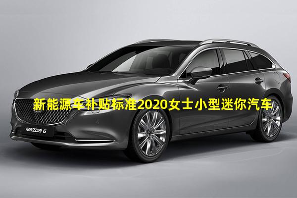 新能源车补贴标准2020女士小型迷你汽车